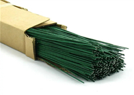 Pagaia flessibile per giardinaggio natalizio verde in filo metallico colorato da 0,6 mm