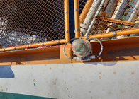 Tipo di recinzione a catena gialla Helideck Net Diamond Offshore Oil Installation