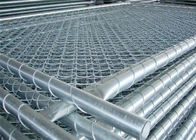 Altezza 1.8mm del recinto del collegamento a catena galvanizzata recinto all'aperto della maglia del filo di acciaio