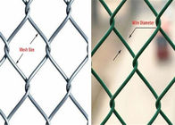 Il PVC di verde del recinto della rete metallica di uso del pascolo/recinto del collegamento a catena ha ricoperto l'altezza di 1.2m
