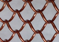 Schermo decorativo della rete metallica dell'acciaio inossidabile 316 con il foro a forma di diamante