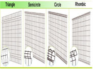 Il recinto di filo metallico saldato ricoperto vinile di uso del magazzino riveste la vita di pannelli lunga ad alta resistenza di uso