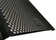 Pannelli perforati del metallo dell'altoparlante di abitudine d'acciaio nera della griglia 0.3mm