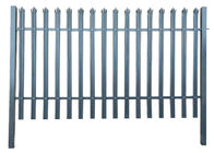 recinzione della palizzata della sezione di alta sicurezza galvanizzata 2.1m W