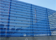 0Spessore di.6 mm Panelli di recinzione anti vento a tre picchi Rivestimento in polvere