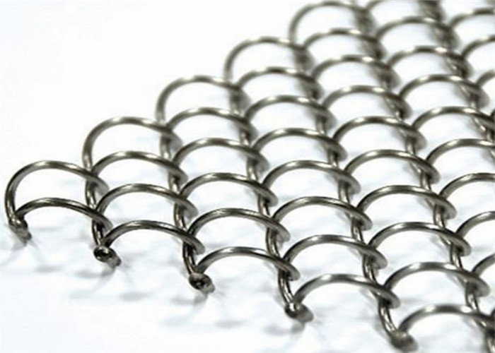 Schermo decorativo della rete metallica dell'acciaio inossidabile 316 con il foro a forma di diamante