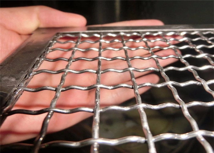 Maglia unita quadrata di acciaio inossidabile del commestibile 15mm