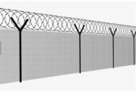 50x50mm una cima galvanizzata immersa calda da 1,2 m. Chain Link Fencing con filo spinato