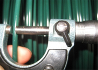 taglio ricoperto PVC rivestito di plastica del filo di ferro di lunghezza di 2mm 400mm