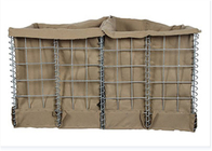 Uso del muro di contenimento della barriera militare del gabbione saldato 50x50mm