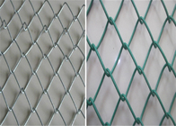 recinzione del collegamento a catena di Diamond Pvc Coated del campo dell'azienda agricola di 2x30m 3.5mm
