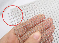 Rete metallica tessuta in acciaio inossidabile con filtro a trama brillante 0,01 mm-3 mm