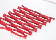 4m colore rosso rete di filo metallico esteso larghezza 1m larghezza del filo 4mm