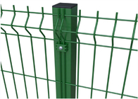 3 Pieghe 3d Fence a maglia di filo curvo verde Pvc rivestito Saldato
