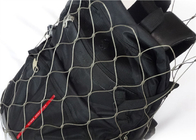 304l Diamante buco Acciaio inossidabile borse di rete di filo di proteggere la sicurezza 7x7