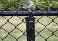 4 mm diametro del filo di legame della catena di recinzione galvanizzato nero e verde