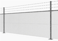 Recinzione galvanizzata a 9 ga 3 metri di altezza 20 metri di lunghezza