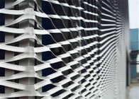 larghezza Mesh Sheet di alluminio in espansione pesante decorativo all'aperto di 1m