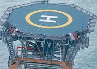 Cavo offshore dell'acciaio inossidabile del recinto 316 della piattaforma della rete di sicurezza ad alta resistenza dell'eliporto