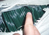 Il PVC di colore verde 2.2mm 2.8mm ha ricoperto il filo che di acciaio la resistenza alla ruggine per installa il grippaggio