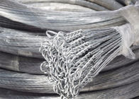 Lunghezza rapida del cavo 2.28m del legame di collegamento del cavo dei fili d'acciaio per imballaggio di resistenza alla ruggine per il grippaggio del cotone