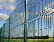 presa verde della tenuta del recinto ricoperta PVC della rete metallica di colore del foro di 50mm semplice