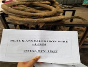 Peso temprato nero del filo di acciaio di spessore del cavo BWG16 25kg/Roll per costruzione