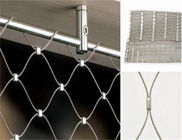 316 lunghezza materiale pura della maglia 50m del cavo metallico dell'acciaio inossidabile come rete di sicurezza