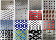 Varie lamine di metallo perforate 5mm dei modelli di foro interne o decorazioni esteriori