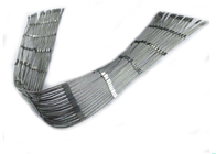 2.5mm 7 cavo metallico Mesh Anti Climb Ferrule Cable della struttura del × 7