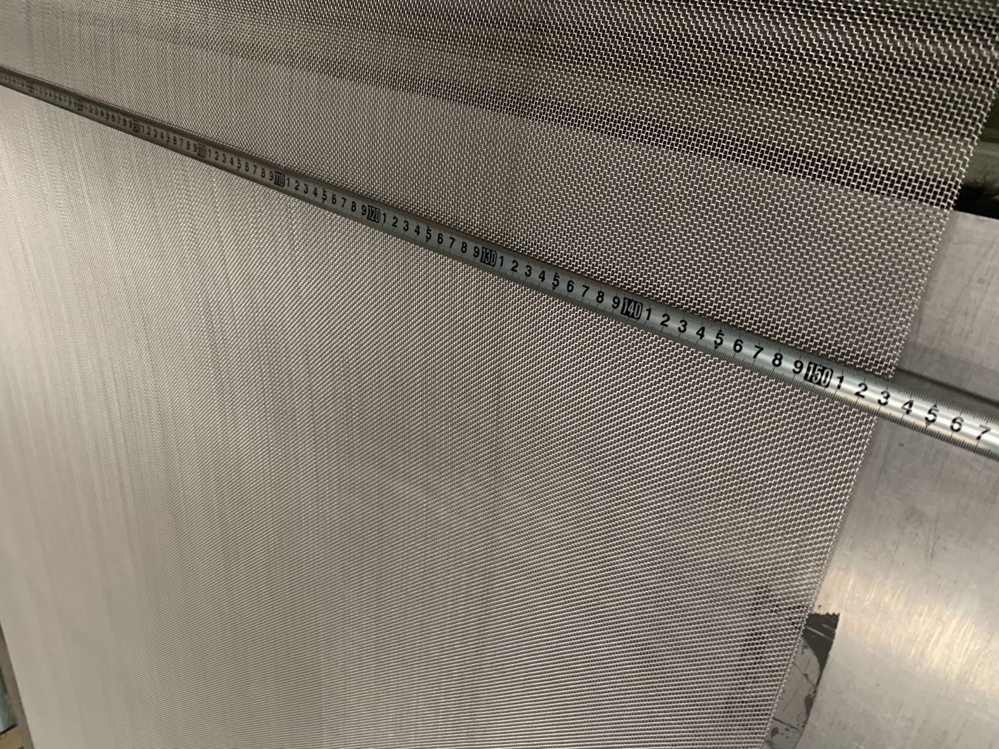 1.22 metri di larghezza Stainless Steel Screen Mesh Filtro chimico