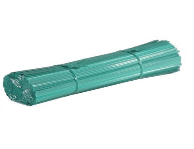 Filtro rettilineo di taglio verde rivestito in PVC lunghezza 250 mm