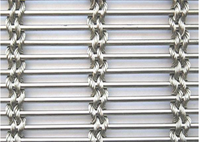Cavo architettonico tessuto Mesh Curtain di acciaio inossidabile 2mm