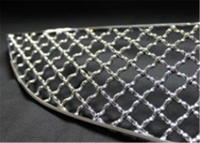 acciaio inossidabile Mesh For Car Grille unito della tela spessa di 2.5mm