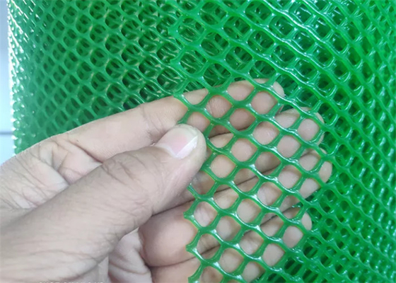 pollo di plastica Mesh Diamond Hole Green Hdpe di 15mm